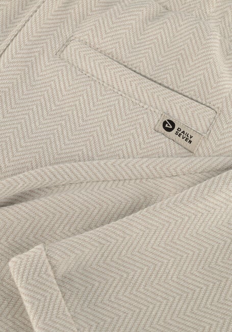 Beige DAILY7 Joggingbroek HERRINGBONE PANTS - large