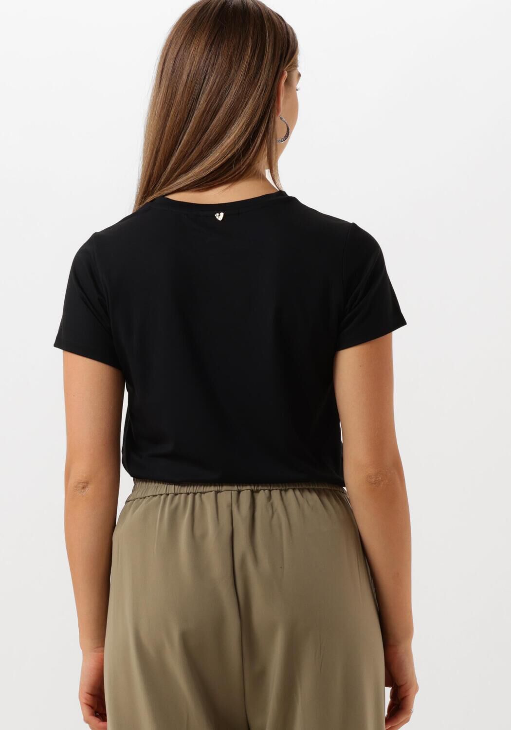 FABIENNE CHAPOT Dames Tops & T-shirts Terry T-shirt Zwart