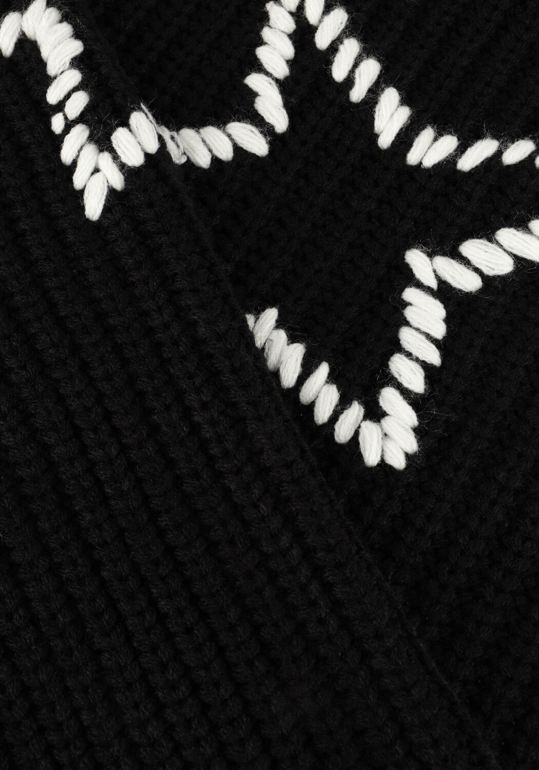 Zwarte NUKUS Trui ATLANTA PULLOVER - large