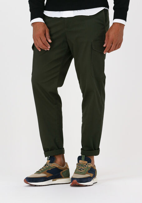 Groene SELECTED HOMME Cargobroeken SLHSLIMTAPERED-GAINFORD CARGO - large