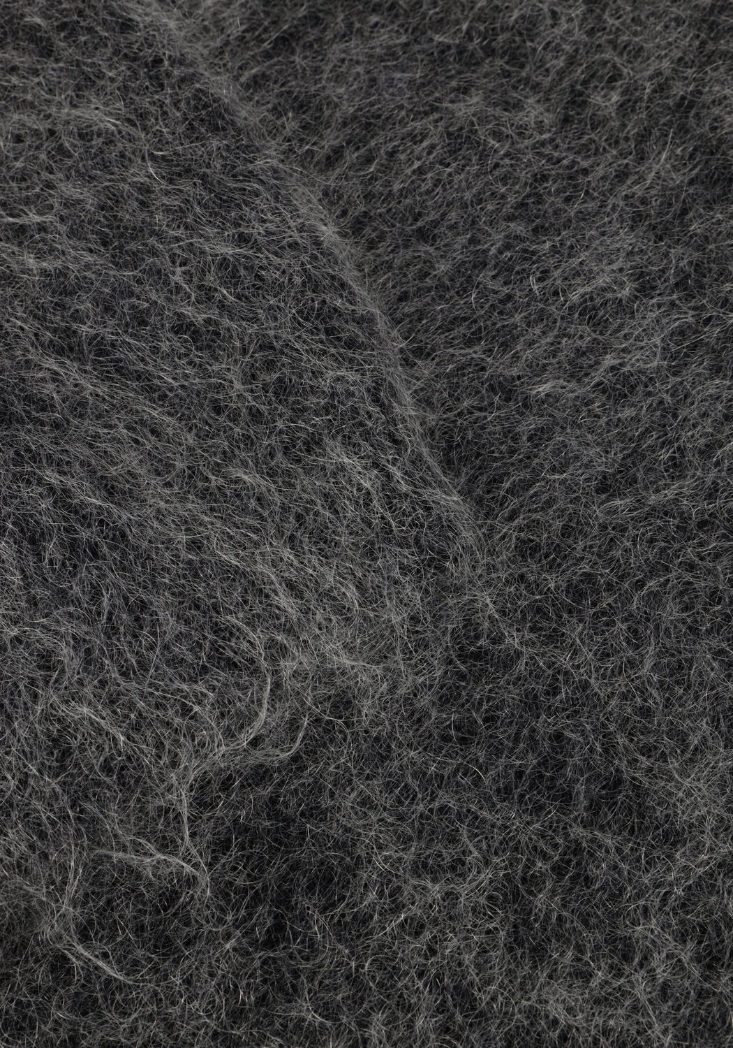 Grijze SECOND FEMALE Trui ANNELEEN KNIT O-NECK - large