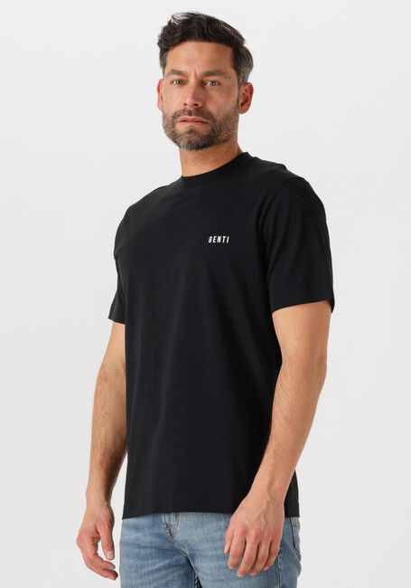 Zwarte GENTI T-shirt T-SHIRT SS J2040-1223 - large