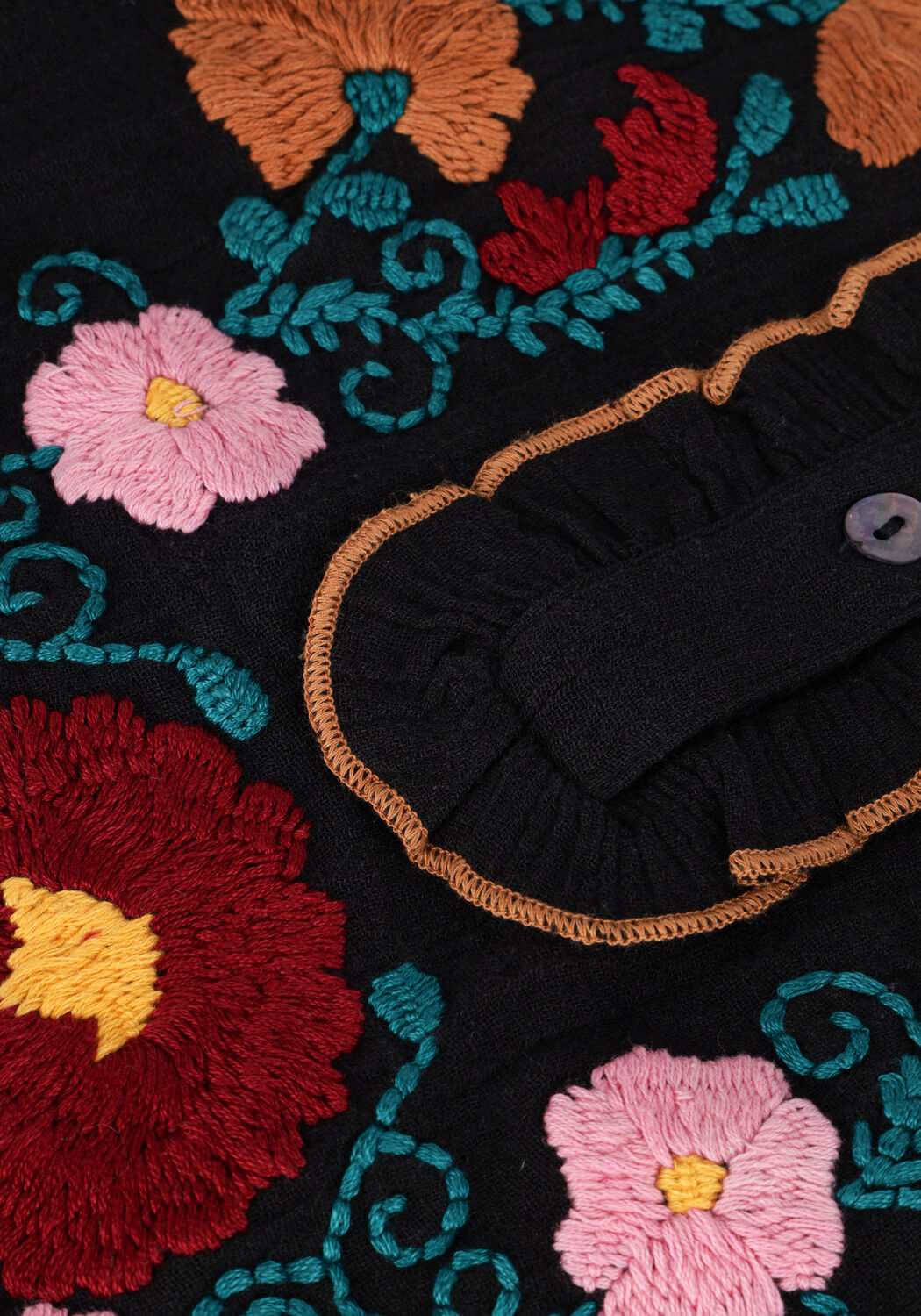 Zwarte ANTIK BATIK Blouses MATHILDE BLOUSE - large