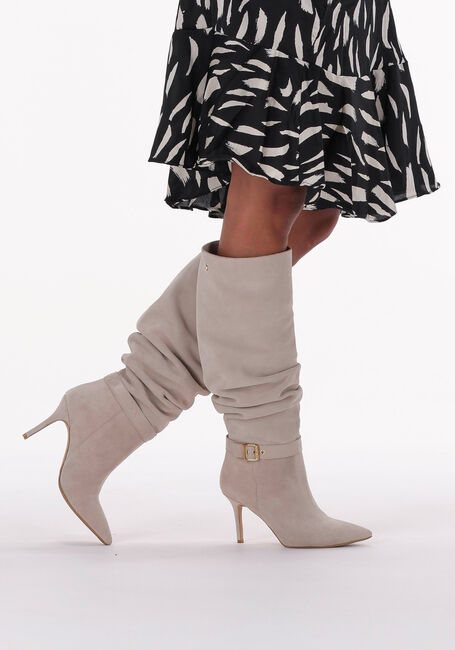 Beige NIKKIE Hoge laarzen SUEDE HIGH BOOTS - large