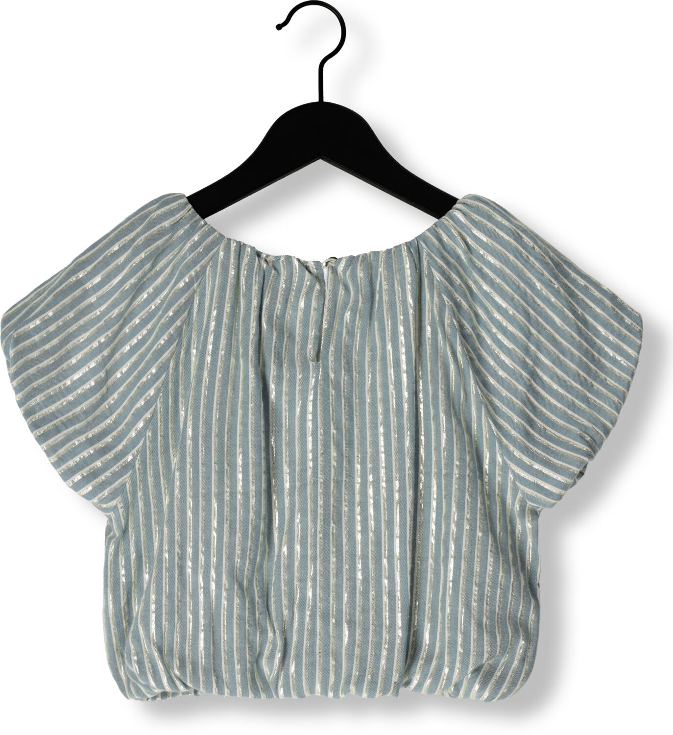 LIKE FLO Meisjes Blouses Carmen Flo Balloon Top Lichtblauw