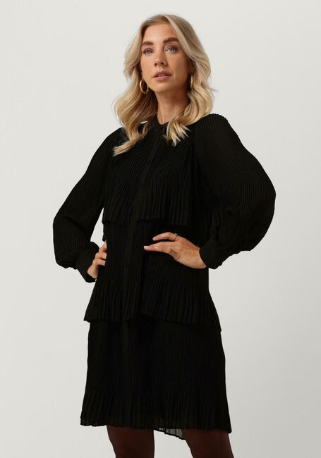 Zwarte Y.A.S. Mini jurk YASKALAYA LS DRESS S. - large