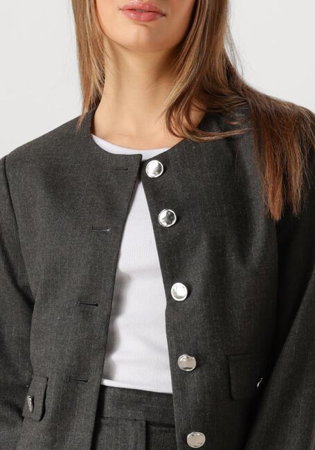 Donkergrijze SECOND FEMALE Blazer WAKE TAILORED JACKET - large