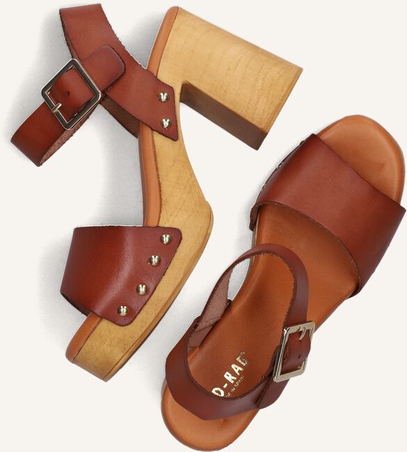 Cognac RED-RAG Sandalen 79568 Cognac RED-RAG Sandalen 79568 - large