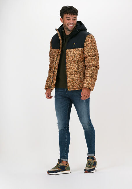 Multi LYLE & SCOTT Gewatteerde jas EARTH PRINT WADDED JACKET - large