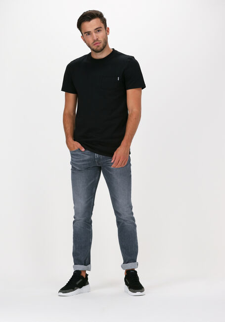 Zwarte KULTIVATE T-shirt TS DAMON - large