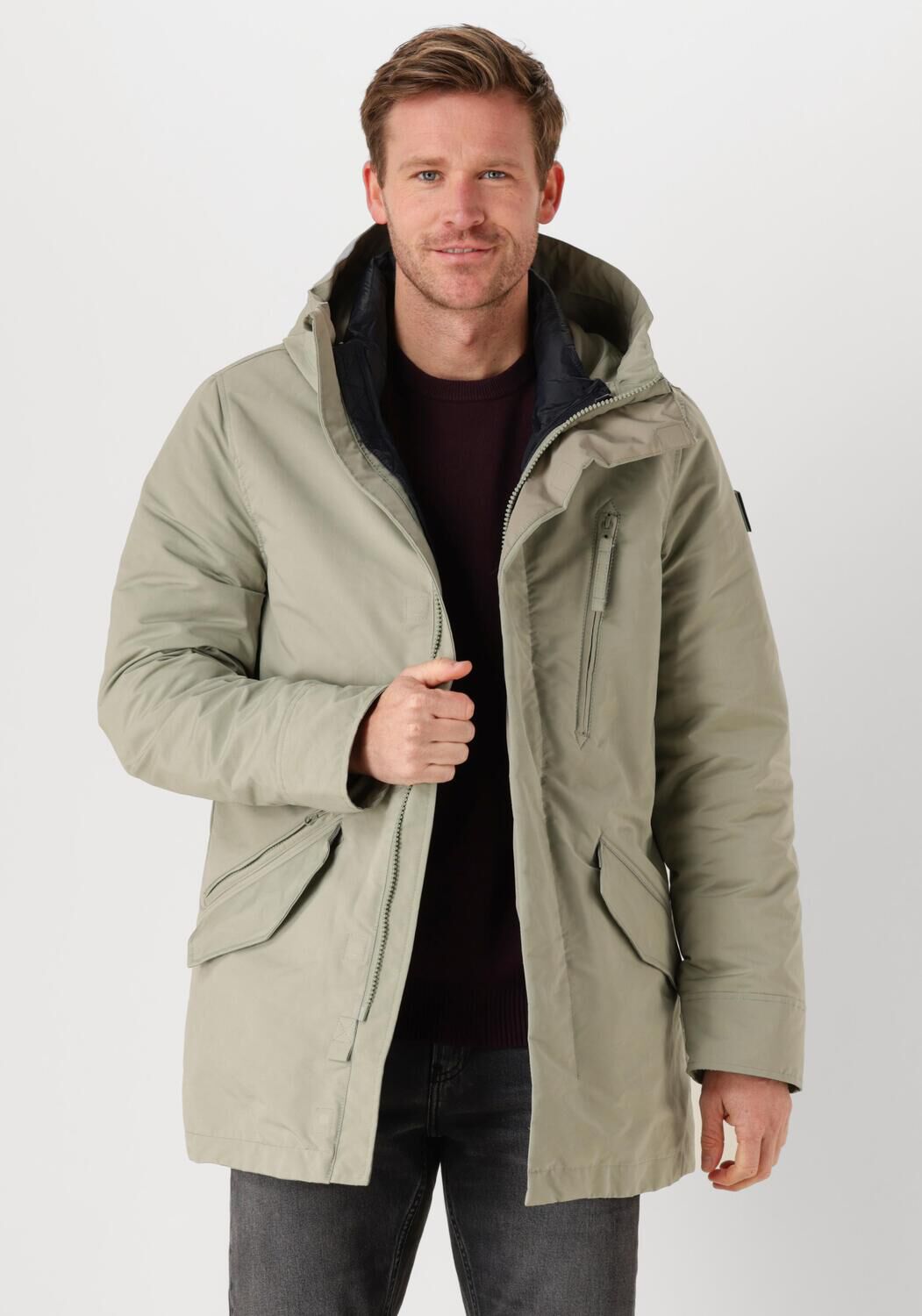 BUTCHER OF BLUE Heren Jassen Galena Mk.2 3in1 Jacket Groen