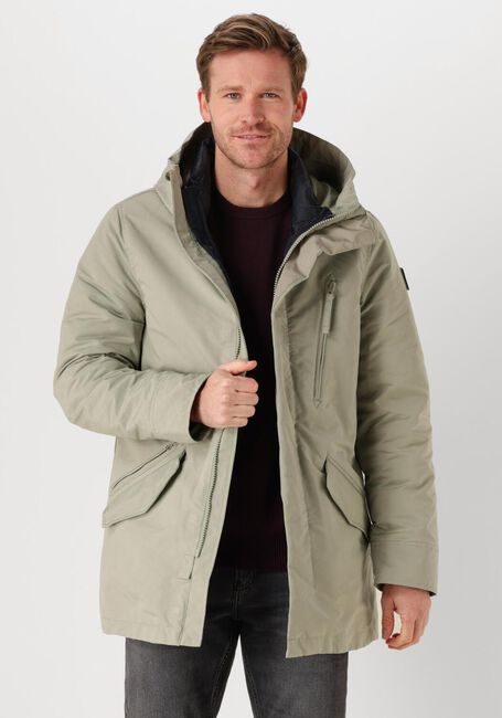 Groene BUTCHER OF BLUE Parka's GALENA MK.2 3IN1 JACKET - large