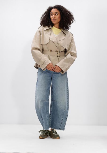 Blauwe JANICE Wide jeans BILLY - large