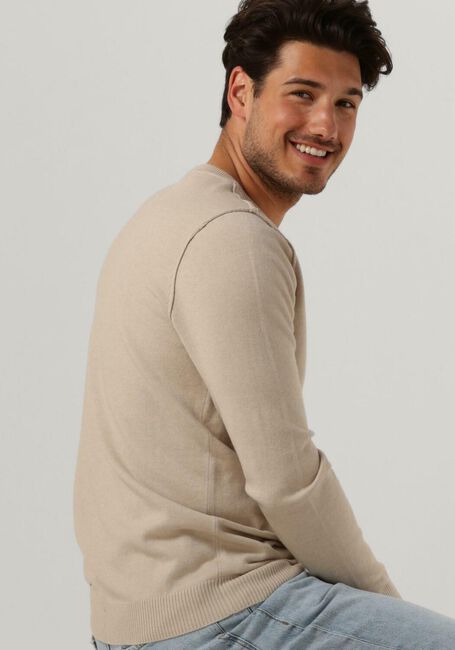 Beige BUTCHER OF BLUE Trui CLIFDEN CREW - large