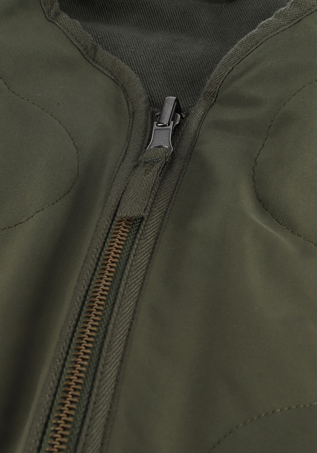 Donkergroene FOR&Eacute;T Bodywarmer TROUWEL - large