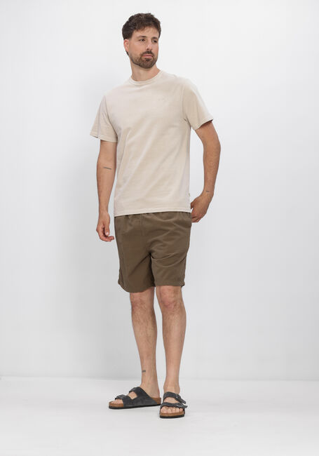 Beige FOR&Eacute;T T-shirt OAK PIGMENT DYE T-SHIRT - large