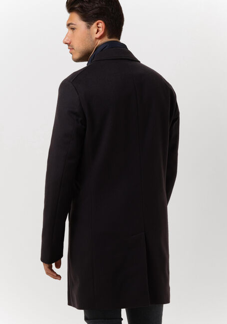 Donkerblauwe BOSS BLACK Mantel H-HYDE-BIB - large