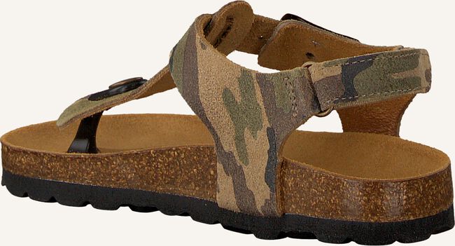 Groene DEVELAB Platte sandalen 48117 Groene DEVELAB Platte sandalen 48117 - large