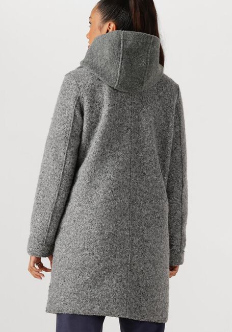Grijze NUKUS Mantel INNA JACKET BOUCLE - large