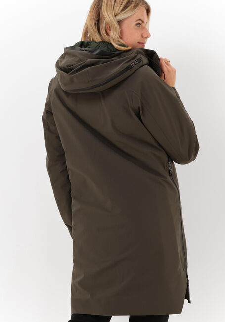 Donkergroene KRAKATAU Parka's QW383 - large