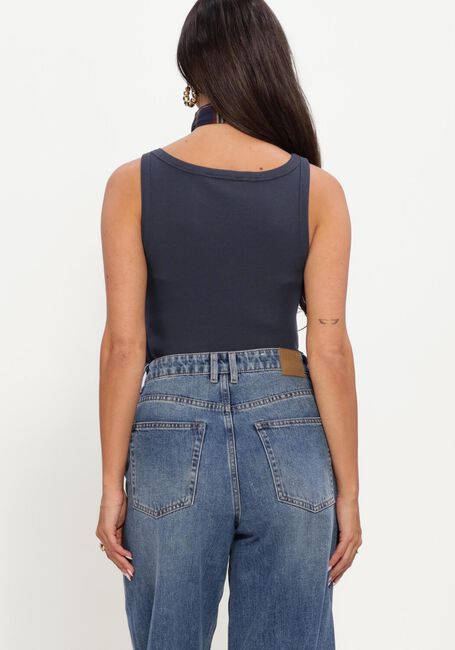 Donkerblauwe MSCH COPENHAGEN Tanktops MSCHKICKIE RASMIA TOP - large
