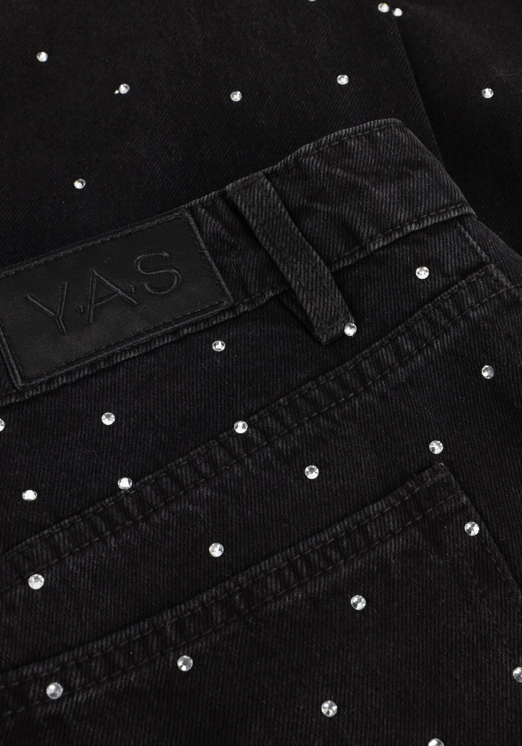 Donkergrijze Y.A.S. Wide jeans YASRISTA HMW JEANS - large