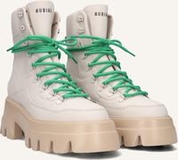 Witte NUBIKK Veterboots FLORE MONTAGNE Witte NUBIKK Veterboots FLORE MONTAGNE - medium