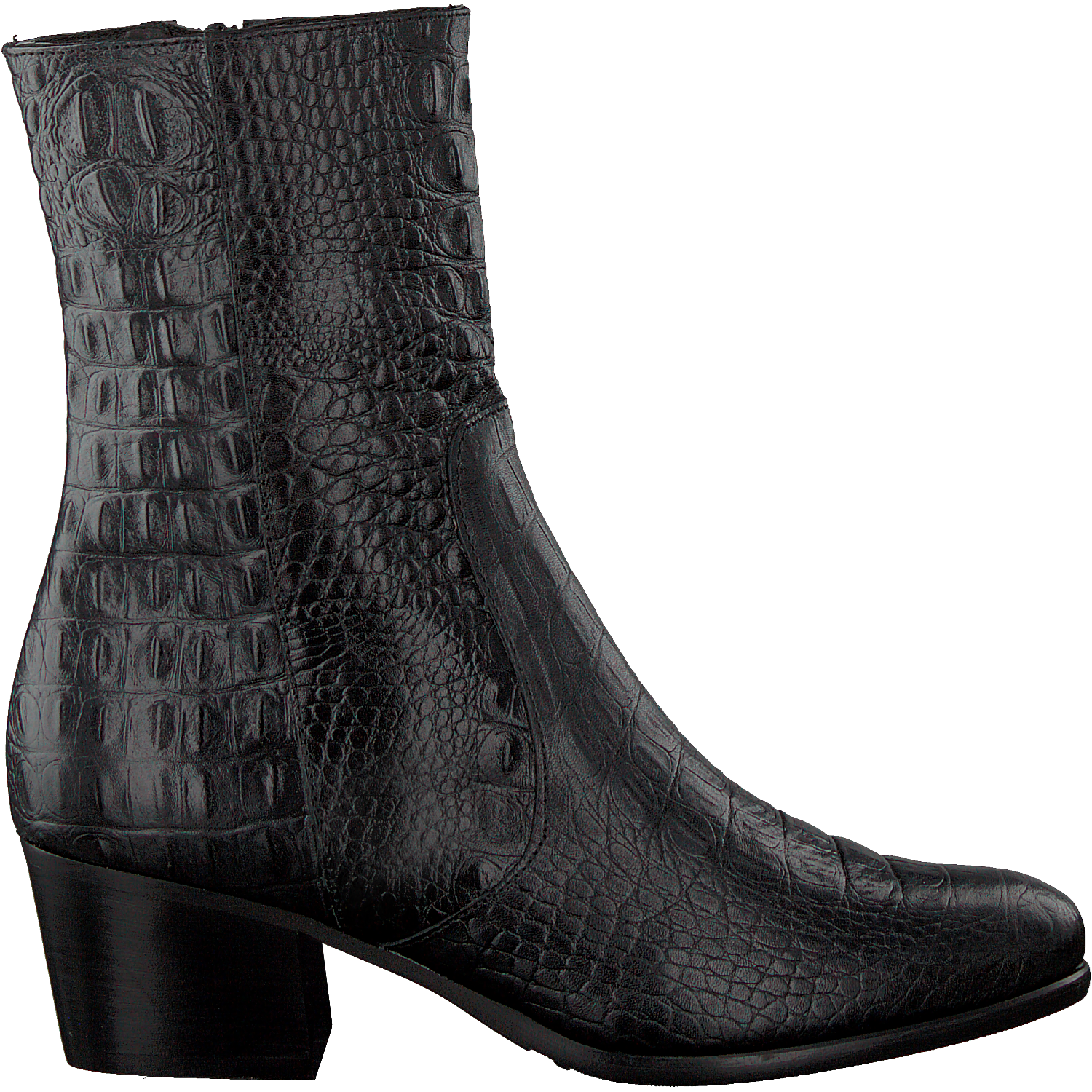 Zwarte OMODA Enkellaarsjes KIRA | Omoda