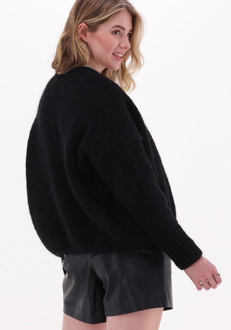Zwarte KNIT-TED Vest BECKY CARDIGAN - large