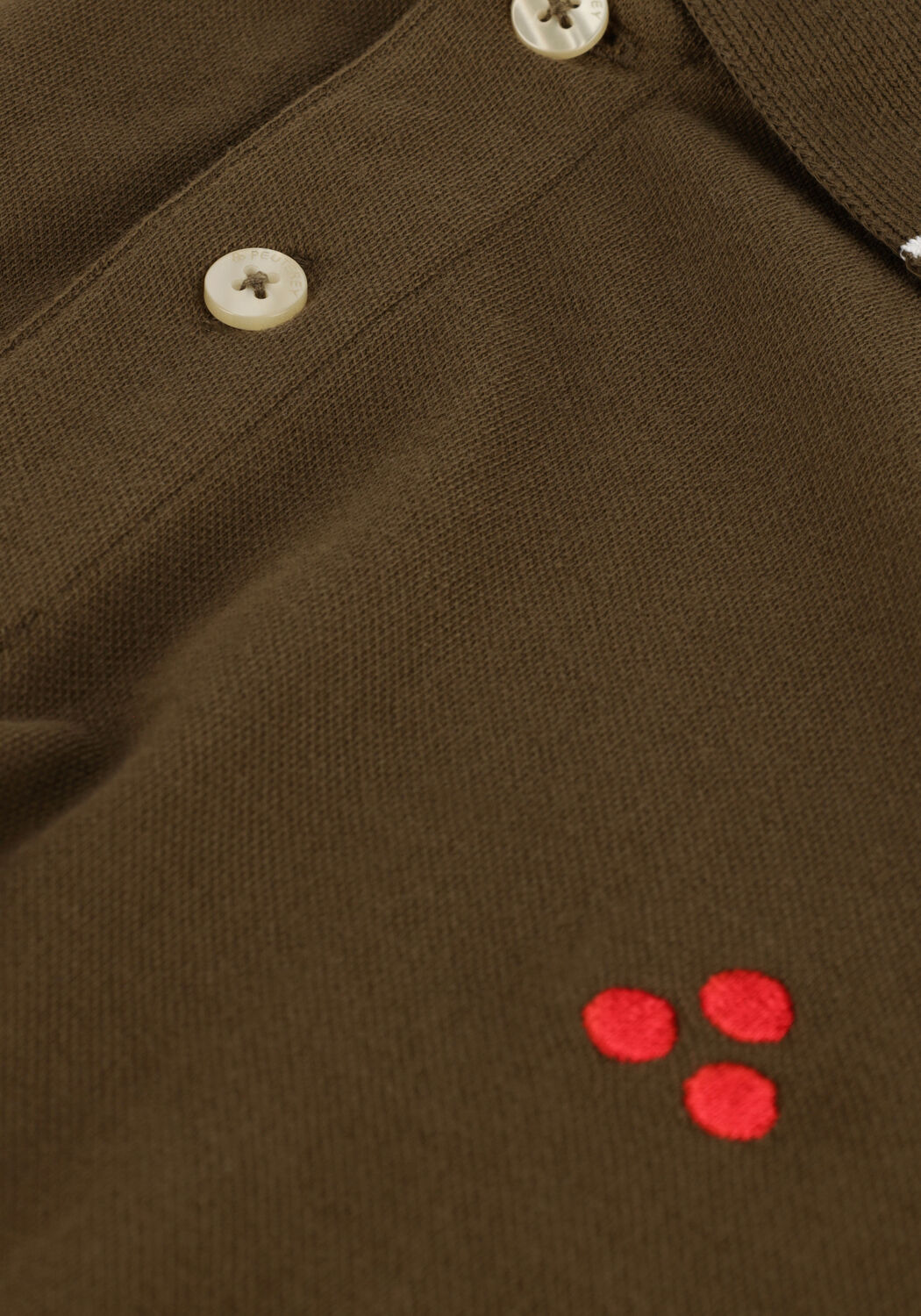 Groene PEUTEREY Polo NEW MEDINILLA STR - large