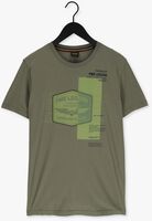 Groene PME LEGEND T-shirt SHORT SLEEVE R-NECK SINGLE JERSEY