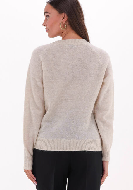 Beige MSCH COPENHAGEN Trui MAIMEE MOHAIR O PULLOVER - large
