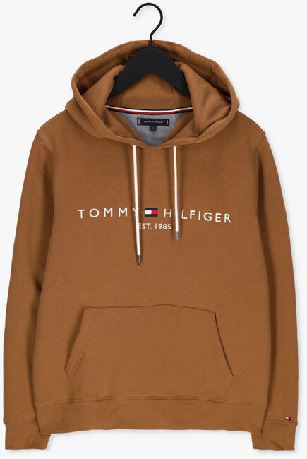 Bruine TOMMY HILFIGER Sweater TOMMY LOGO HOODY - large