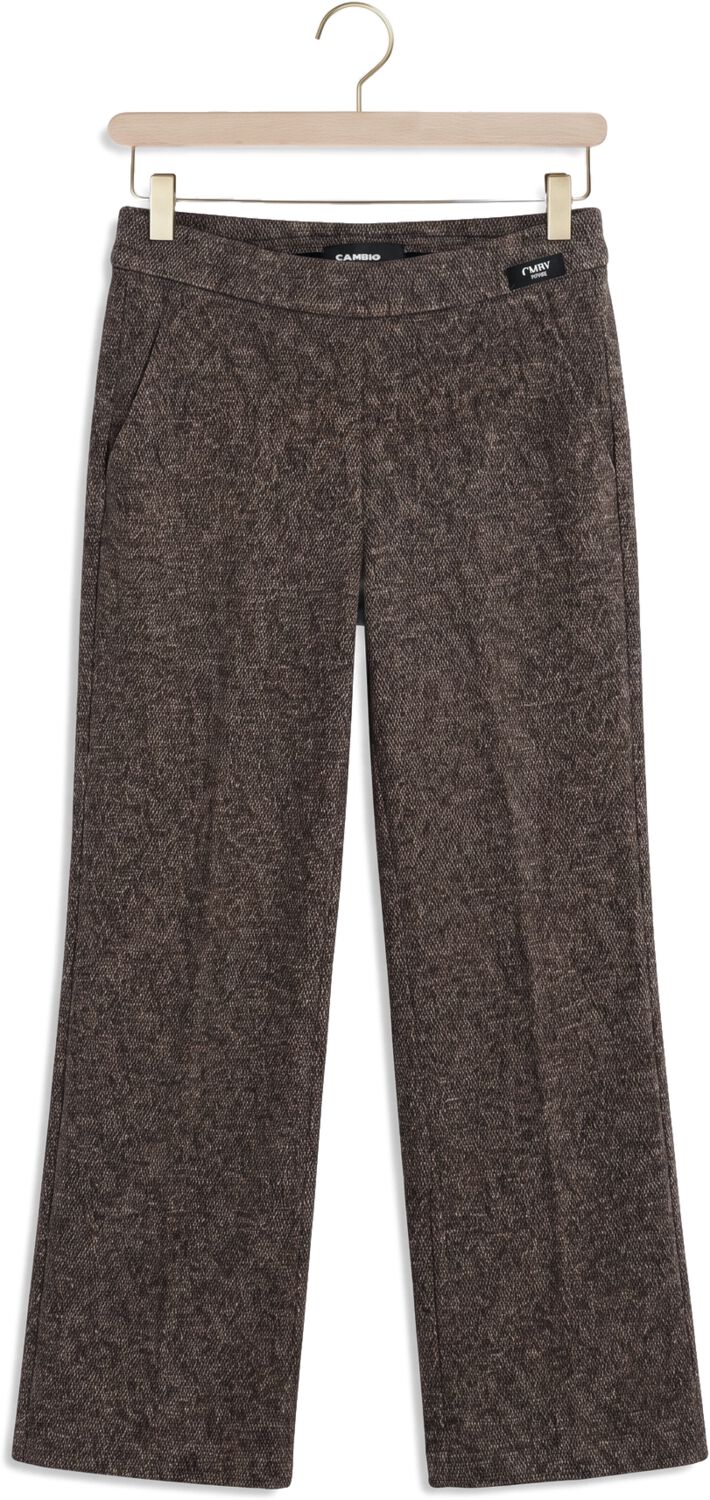 CAMBIO Dames Broeken Ava Utility Bruin