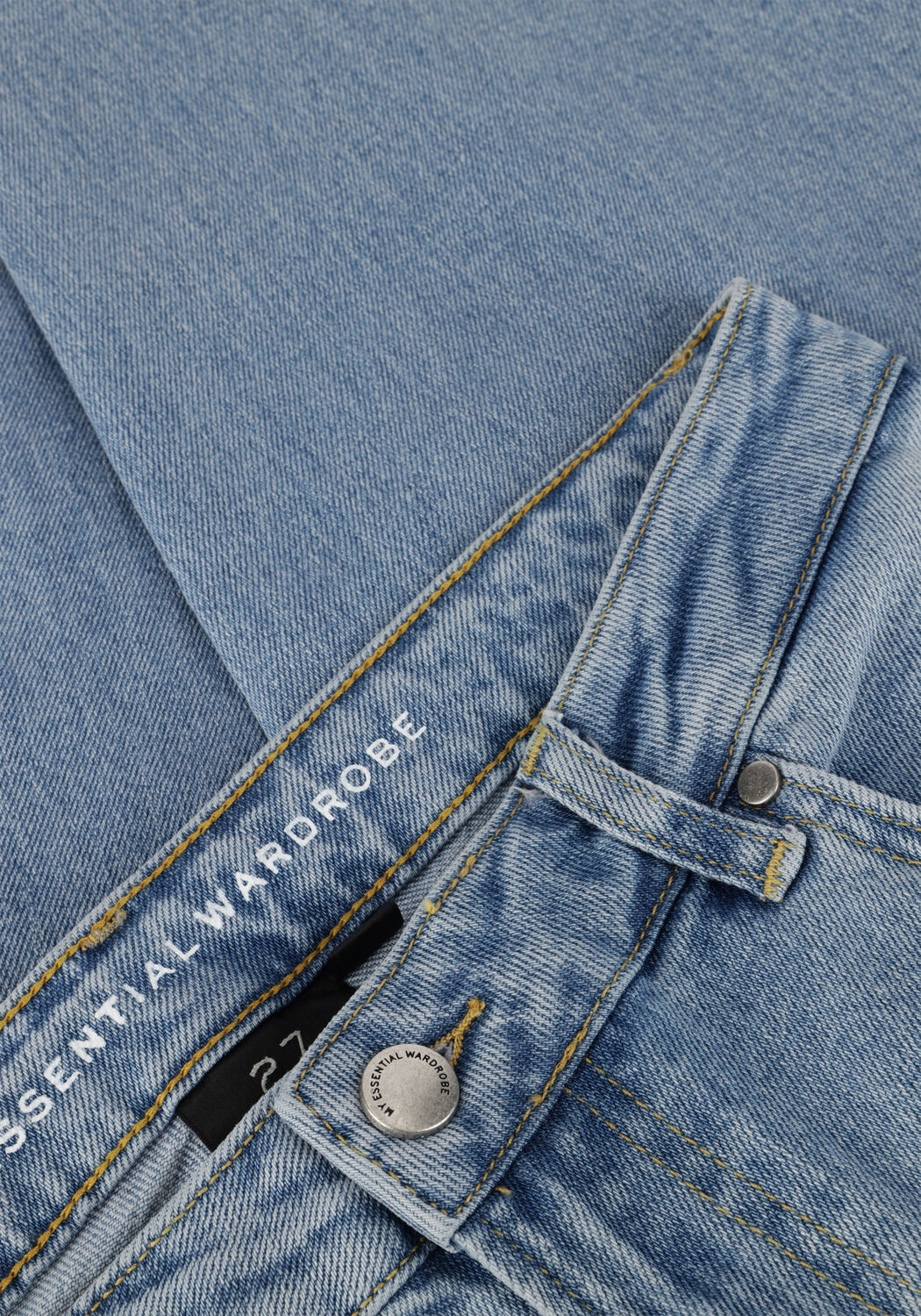 Blauwe MY ESSENTIAL WARDROBE Barrel jeans BALLOOMW 139 HIGH TAPPERED - large