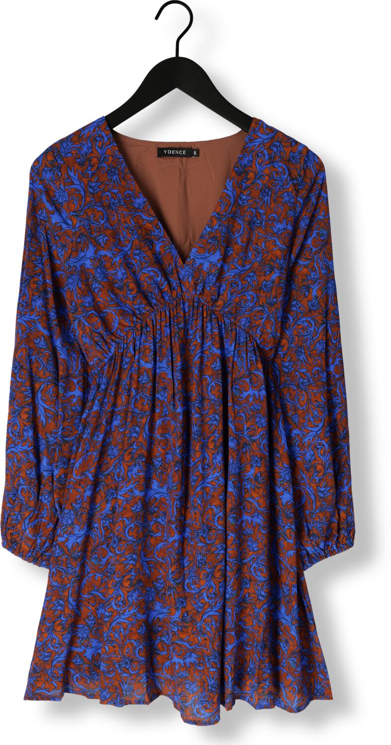 YDENCE Dames Jurken Dress Jaely Blauw
