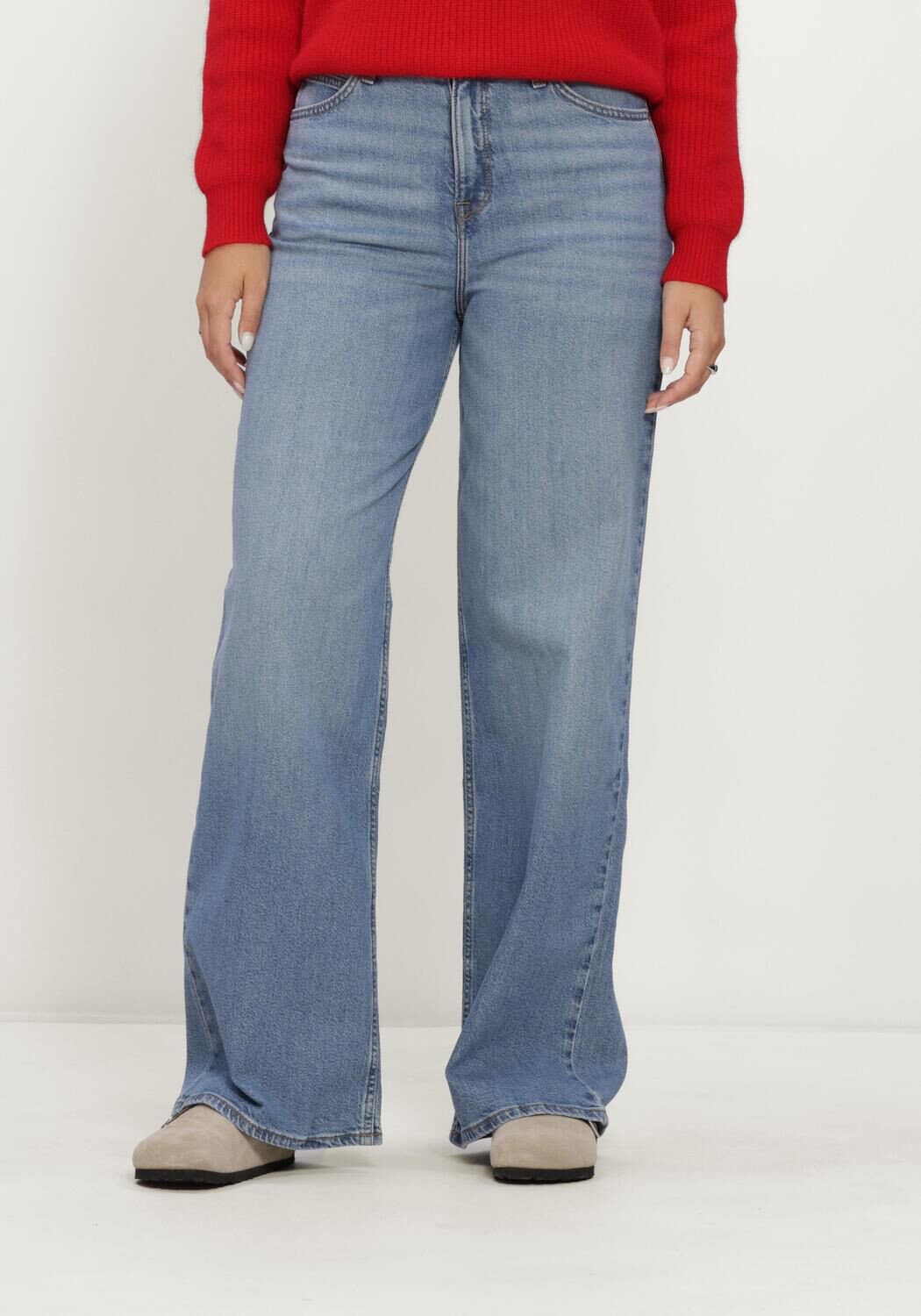 Lichtblauwe LEE Straight leg jeans STELLA - large