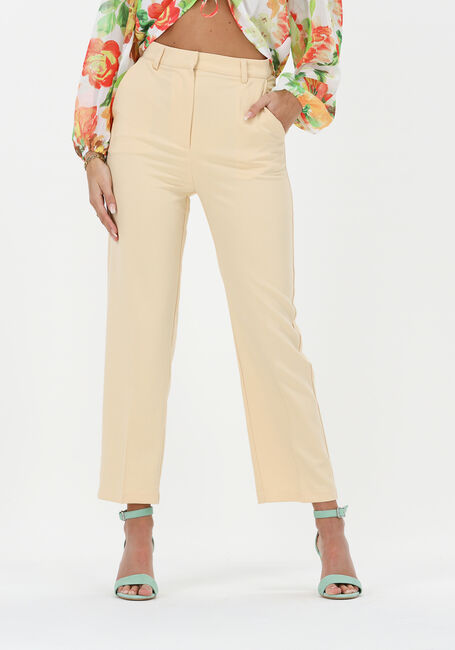 Beige NA-KD Pantalon CROPPED SUIT PANTS - large