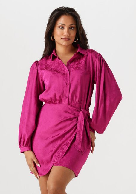 Paarse YDENCE Mini jurk DRESS FIA - large