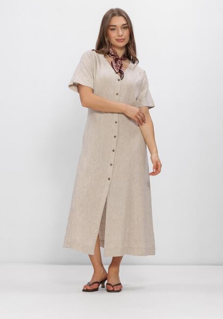 Zand MSCH COPENHAGEN Jurken MSCHVIANA GINIA 2/4 DRESS - large