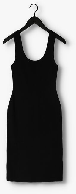 Zwarte DRYKORN Midi jurk SEVERE - large