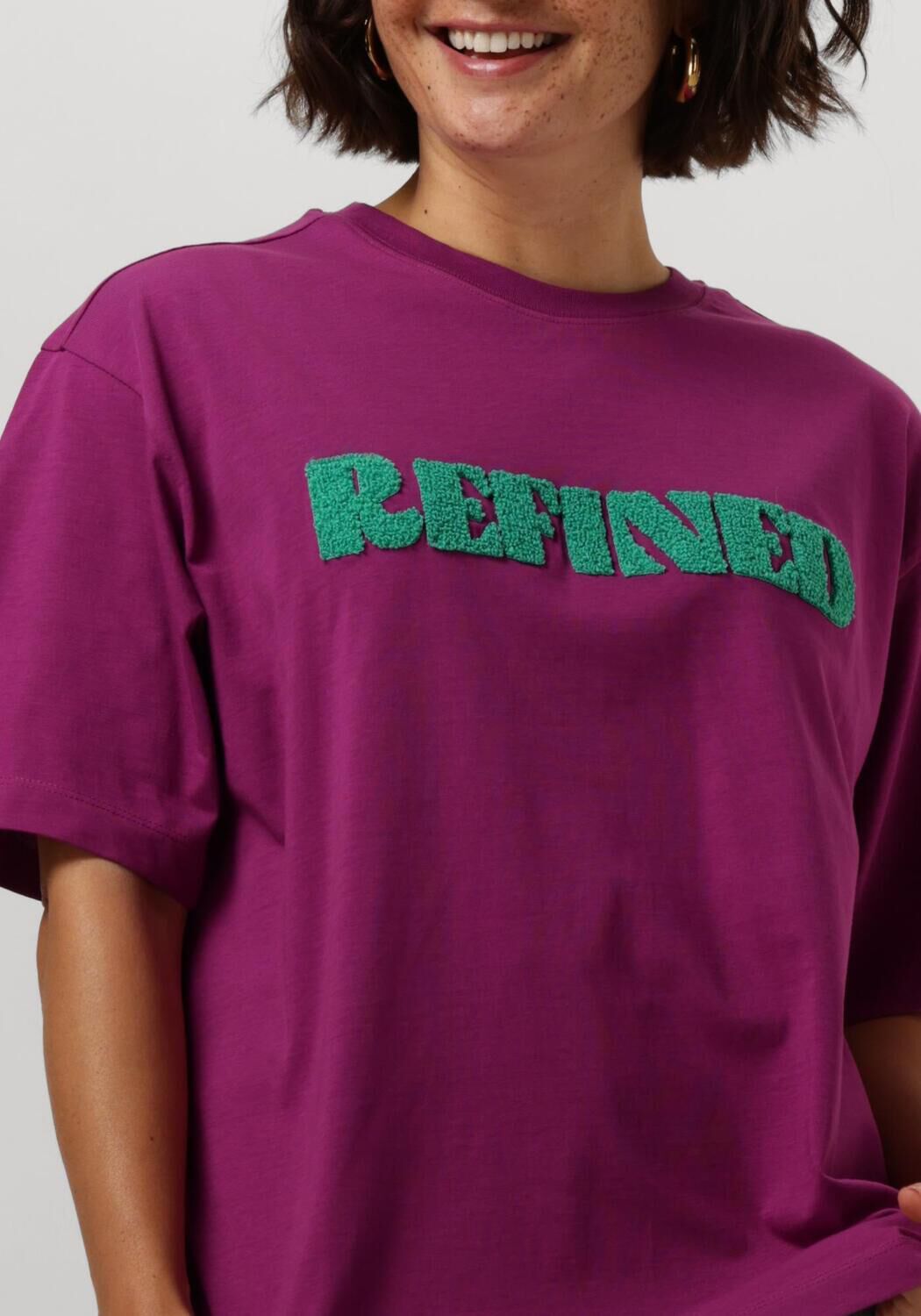REFINED DEPARTMENT Dames Tops & T-shirts Maggy Paars