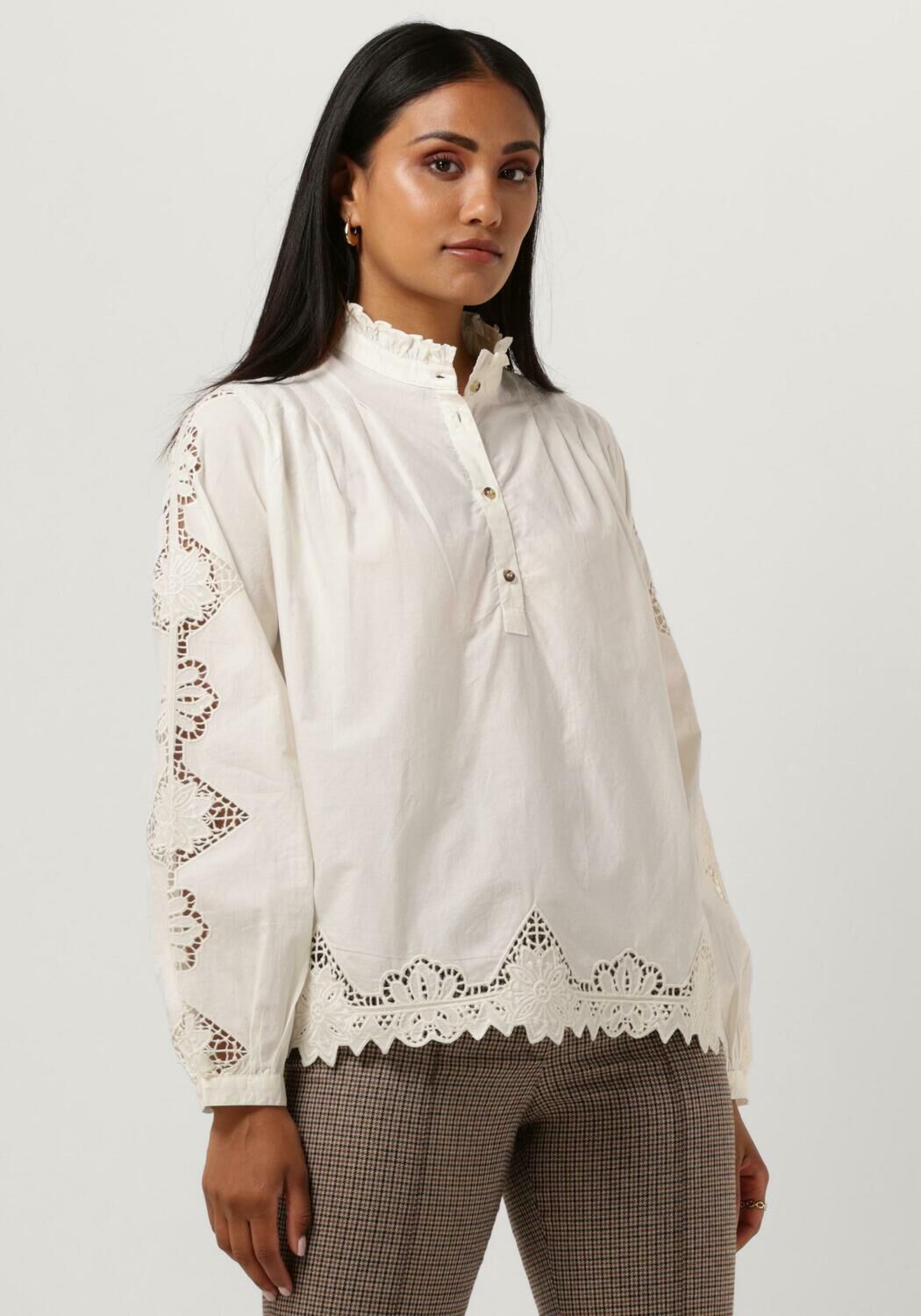 Vanessa Bruno Ecru Blouse voor Dames Beige Dames