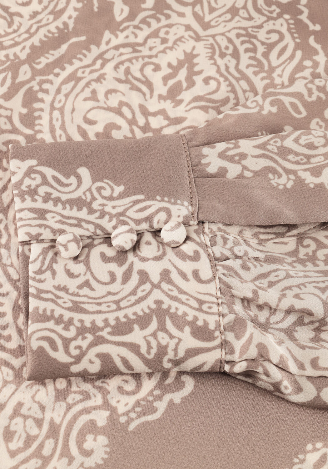 Taupe NEO NOIR Blouses ROSSLYN PAISLEY DROP BLOUSE - large