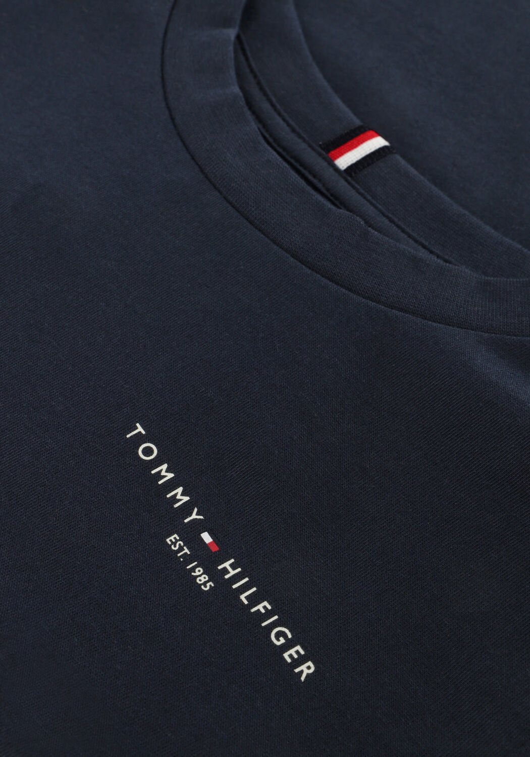 Donkerblauwe TOMMY HILFIGER T-shirt MINI CORP T-SHIRT LS - large
