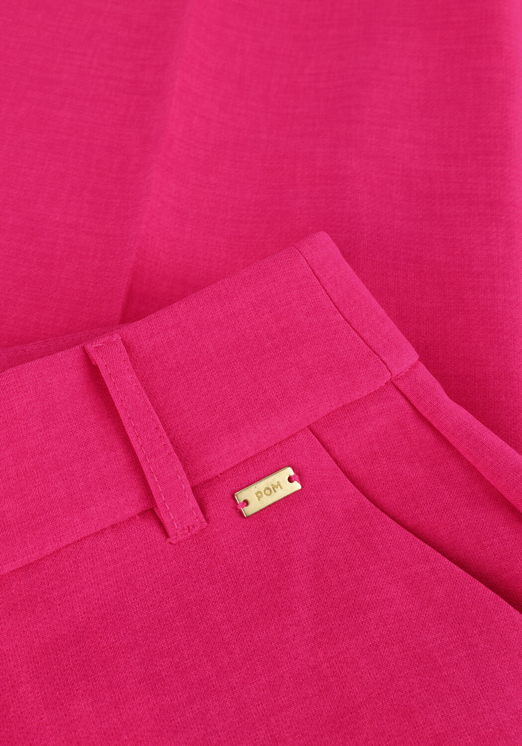 Roze POM AMSTERDAM Wijde broek WIDE LEG PINK GLOW PANTS - large