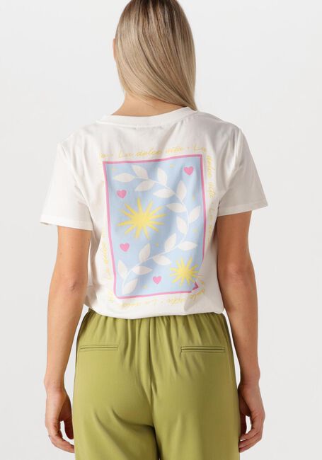 Witte YDENCE T-shirt T-SHIRT LA DOLCE VITA - large