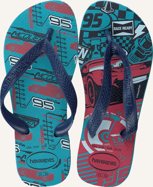 Blauwe HAVAIANAS Teenslippers CARS Blauwe HAVAIANAS Teenslippers CARS - large