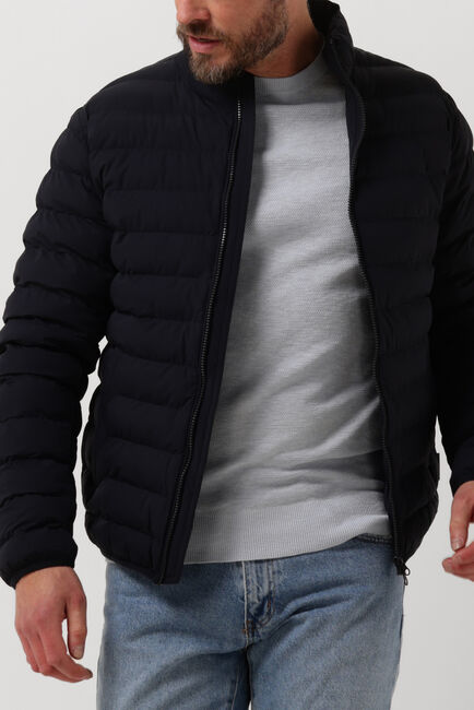 Donkerblauwe PROFUOMO Gewatteerde jas PPUU10001 - large