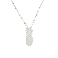 Zilveren ATLITW STUDIO Kettingen ELEMENTS NECKLACE TALL PINEAPP - medium